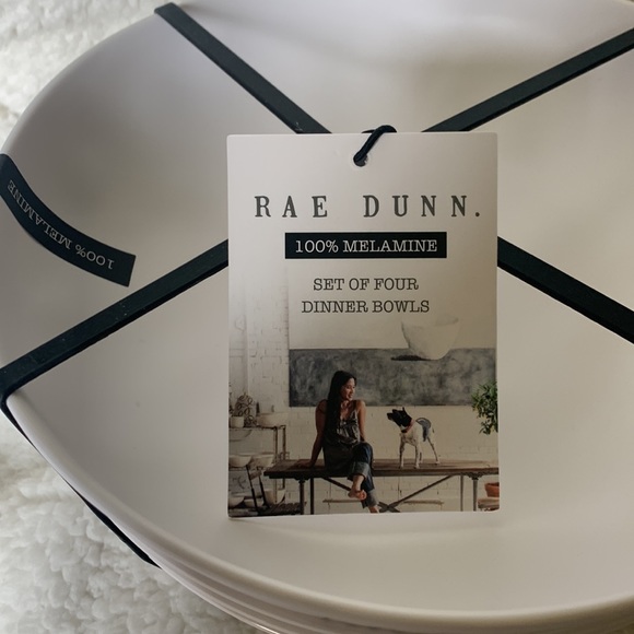 Rae Dunn dinner bowls - Picture 3 of 3